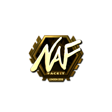Sticker | NAF (Gold) | London 2018
