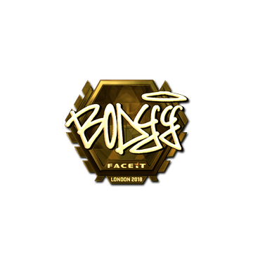 Sticker | bodyy (Gold) | London 2018