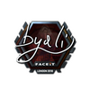 Sticker | byali (Foil) | London 2018