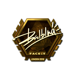 Sticker | balblna (Gold) | London 2018