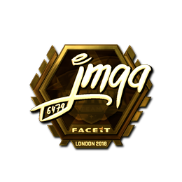 Sticker | jmqa (Gold) | London 2018