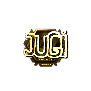 Sticker | JUGi (Gold) | London 2018