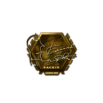 Sticker | Edward (Gold) | London 2018