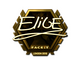 Sticker | EliGE (Gold) | London 2018