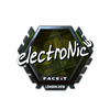 Sticker | electronic (Foil) | London 2018