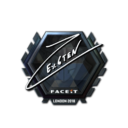 Sticker | Ex6TenZ (Foil) | London 2018