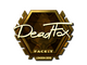 Sticker | DeadFox (Gold) | London 2018