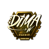 Sticker | Dima (Gold) | London 2018