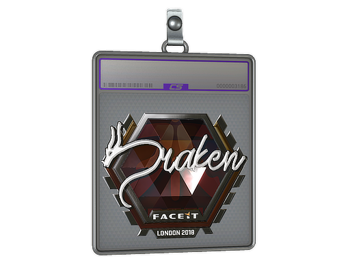 Sticker Slab | draken (Foil) | London 2018