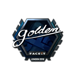 Sticker | Golden (Foil) | London 2018