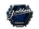Sticker | Golden (Foil) | London 2018