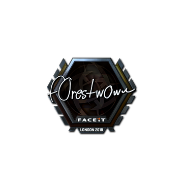 Sticker | f0rest (Foil) | London 2018