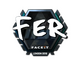 Sticker | fer (Foil) | London 2018