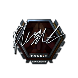 Sticker | flusha (Foil) | London 2018