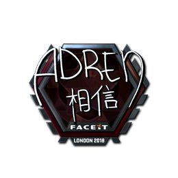 Sticker | AdreN (Foil) | London 2018