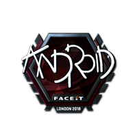 Sticker | ANDROID (Foil) | London 2018