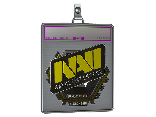 Sticker Slab | Natus Vincere (Foil) | London 2018