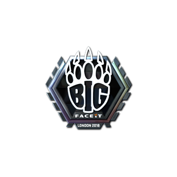 Sticker | BIG (Foil) | London 2018