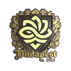 Sticker | Legacy (Gold) | Budapest 2025