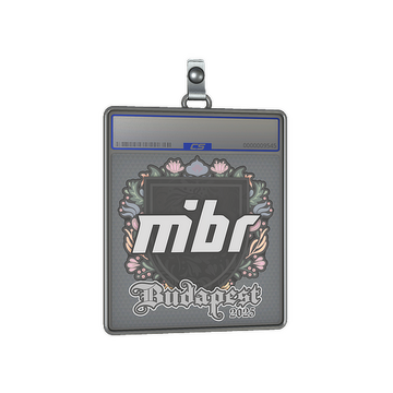 Sticker Slab | MIBR | Budapest 2025