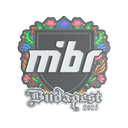 MIBR (Embroidered) | Budapest 2025