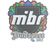 Sticker | MIBR (Embroidered) | Budapest 2025