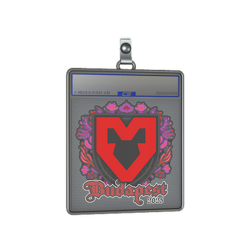 Sticker Slab | MOUZ | Budapest 2025