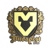 Sticker | MOUZ (Gold) | Budapest 2025