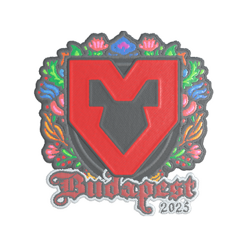 Sticker | MOUZ (Embroidered) | Budapest 2025