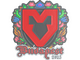 Sticker | MOUZ (Embroidered) | Budapest 2025