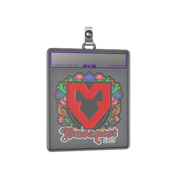 Sticker Slab | MOUZ (Embroidered) | Budapest 2025