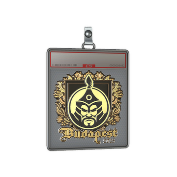 Sticker Slab | The Mongolz (Gold) | Budapest 2025