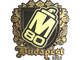 Sticker | M80 (Gold) | Budapest 2025
