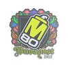 Sticker | M80 (Embroidered) | Budapest 2025