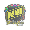 Sticker | Natus Vincere (Embroidered) | Budapest 2025