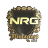 Sticker | NRG (Gold) | Budapest 2025