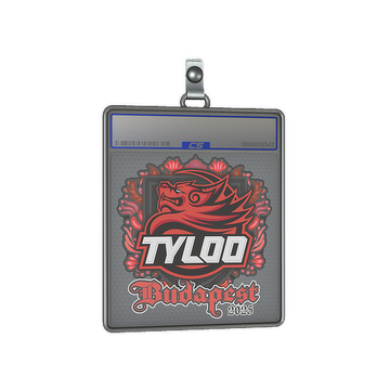 Sticker Slab | TYLOO | Budapest 2025