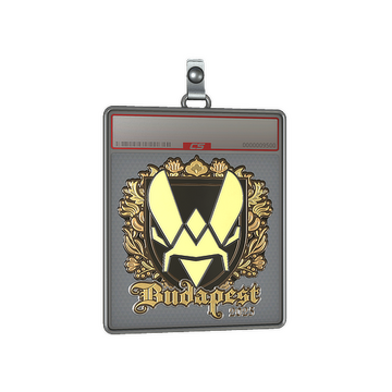 Sticker Slab | Vitality (Gold) | Budapest 2025