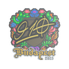 Sticker | 910 (Embroidered) | Budapest 2025