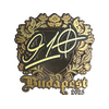 Sticker | 910 (Gold) | Budapest 2025