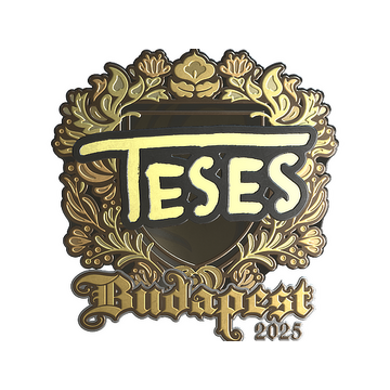 Sticker | TeSeS (Gold) | Budapest 2025
