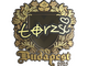Sticker | torzsi (Gold) | Budapest 2025