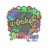 Sticker | w0nderful (Holo) | Budapest 2025