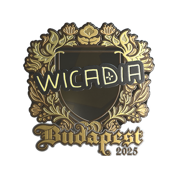 Sticker | Wicadia (Gold) | Budapest 2025