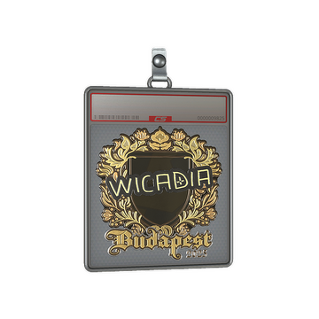 Sticker Slab | Wicadia (Gold) | Budapest 2025