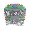 Sticker | YEKINDAR (Embroidered) | Budapest 2025