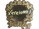 Sticker | xertioN (Gold) | Budapest 2025