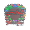 Sticker | xerolte (Embroidered) | Budapest 2025