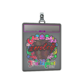 Sticker Slab | xerolte (Holo) | Budapest 2025