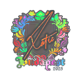Sticker | XotiC (Holo) | Budapest 2025